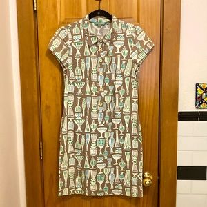 Boden dress with vases